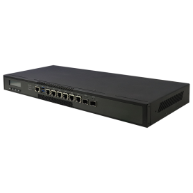 Appliance réseau 1U entrée de gamme – Atom x7405C, 8× ports : INA2205