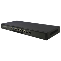Appliance réseau 1U entrée de gamme – Atom x7405C, 8× ports : INA2205