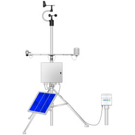Station météo à alimentation solaire : MeteoStation[solar]