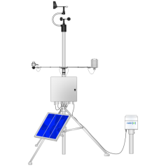 Station météo à alimentation solaire : MeteoStation[solar]