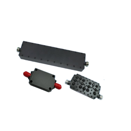Filtre passe-bande à cavités (17,5 GHz - 65 GHz) : série ST-xxGBxGAxx