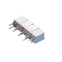 Filtre passe-bande hélicoïdal RF – 4 pôles / haut rejet 40–50 dB : Série 5R4