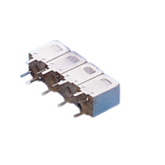 Filtre passe-bande hélicoïdal RF – 75 Ω, 4 pôles, rejet optimisé +10 dB : Série 7HL4