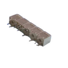 Filtre passe-bande hélicoïdal RF – 75 Ω / 5 pôles : Série 7HL5