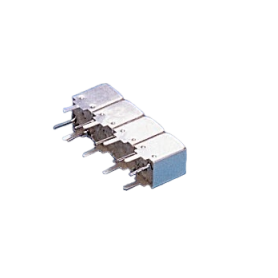 Filtre passe-bande hélicoïdal RF – 75 Ω / 4 pôles, format compact : Série 5W4L
