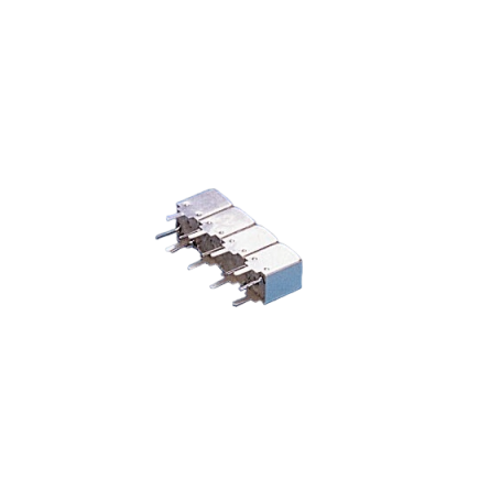 Filtre passe-bande hélicoïdal RF – 75 Ω / 4 pôles, format compact : Série 5W4L