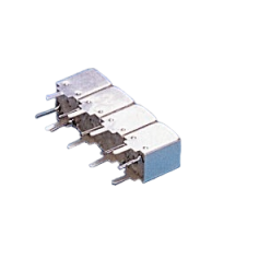 Filtre passe-bande hélicoïdal RF – 75 Ω / 4 pôles, format compact : Série 5W4L