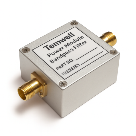 Filtre passe-bande hélicoïdal connecteurisé – 5G, 1 à 10 W : Série TM-TTxx