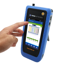 Qualificateur 10 Gigabit cuivre, fibre optique et Wi-Fi connecté au cloud : série SignalTEK