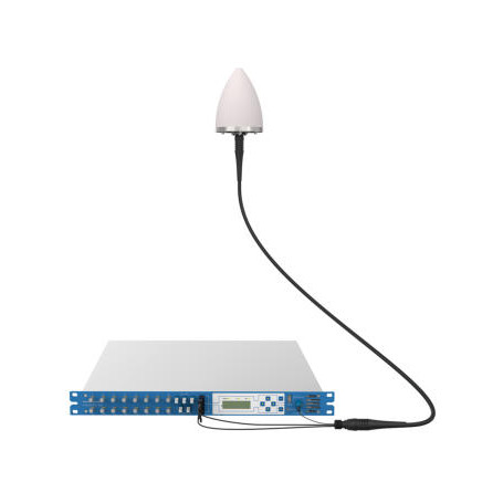 Solution GNSS-over-Fiber – Power-over-Fiber redondant : SYNCRO Max