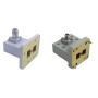 Adaptateur WG to Coax – Double Ridge Right Angle : Gamme WRD84 à WRD180