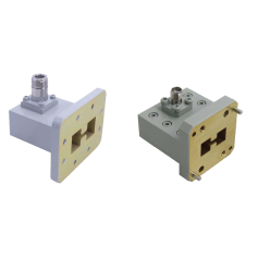 Adaptateur WG to Coax – Double Ridge Right Angle : Gamme WRD84 à WRD180