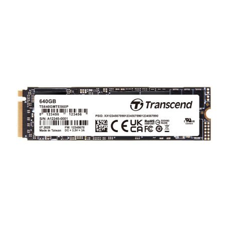 SSD NVMe PCIe Gen4 – Endurance élevée & SLC Mode : MTE560P / MTE560I