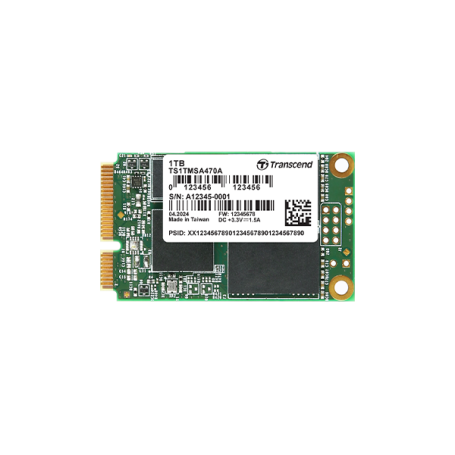 SSD mSATA industriel – Sécurité TCG Opal : MSA470A