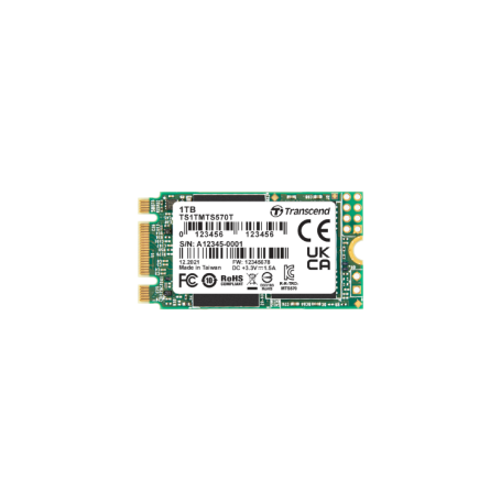 SSD SATA III M.2 2242 industriel – Sécurité TCG Opal : MTS570A