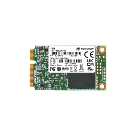 SSD mSATA industriel – Fiabilité SATA III : MSA470T