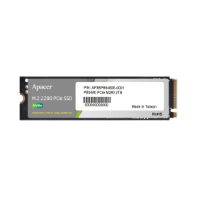 SSD NVMe PCIe Gen5 x4 – jusqu’à 10,3 Go/s : PB5480