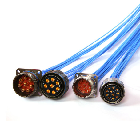 Assemblage de câbles multi-broches haute vitesse – jusqu’à 40 / 50 GHz : Série High Speed