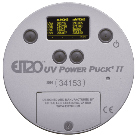Radiomètre UV : UVICURE Plus II Profiler / Power Puck II Profiler