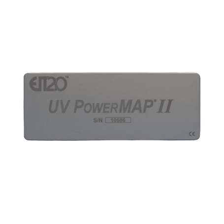 Radiomètre UV contrôle de chaîne de production : PowerMap II et logiciel PowerView III