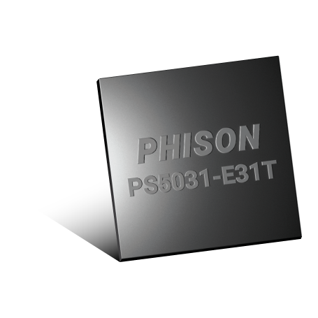 Contrôleur SSD PCIe Gen5 DRAM-less – jusqu’à 10,6 GB/s : PS5031-E31T