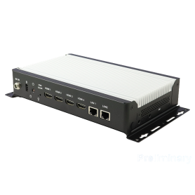 Lecteur d’affichage dynamique fanless multi-écrans – Intel Core Ultra (Meteor Lake) : SI-664-N