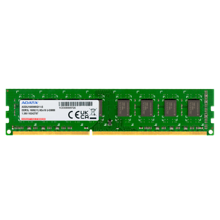 Mémoire DDR3L 1600MHz - 240-pin U-DIMM 1.35V : DDR3L-1600 U-DIMM 8GB