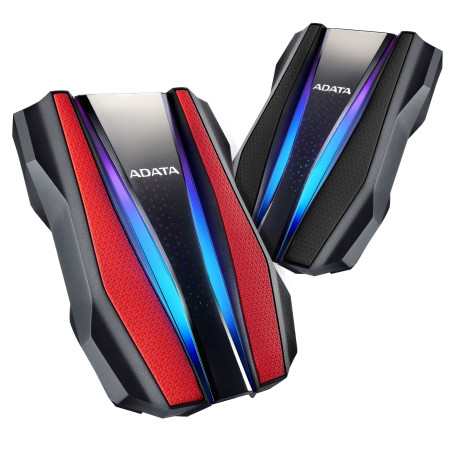 Disque dur externe USB 3.2 étanche IP68 et MIL-STD 1,22 m RGB : HD770G