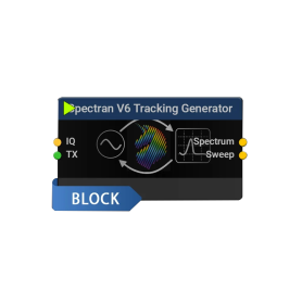Tracking Generator RF temps réel – option générateur vectoriel