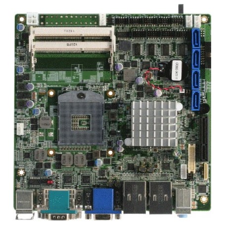 Embedded Motherboard with Socket G2 (rPGA988B) 2nd Generation for Intel Core i7/ i5/ Celeron QC/ DC Processor : EMB-QM67