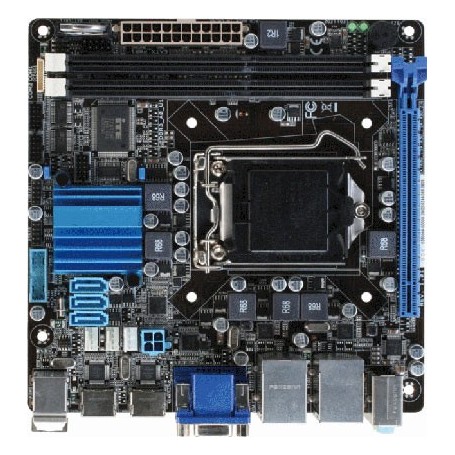 SIMPLETEK Carte mère Micro-ATX Socket 1155 B75 | 2 x DDR3 jusqu'à 16 Go |  HDMI, 1 x M2 PCIe x16/x1 | Intel 2° 3ème génération