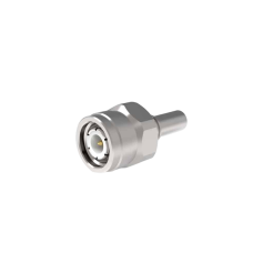 Connecteur coaxial RF TNC mâle droit - 50 Ω, 6 GHz : EZ-195-TM-X