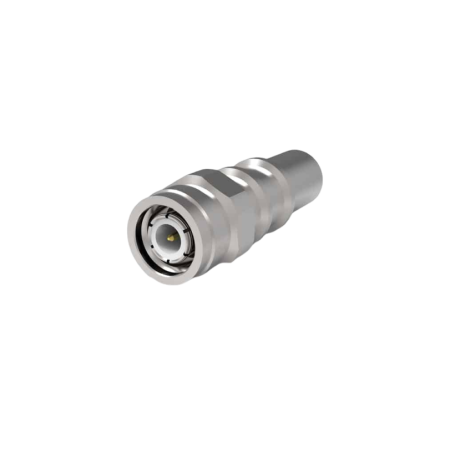 Connecteur coaxial RF TNC mâle droit - 50 Ω, 6 GHz : EZ-400-TM-X