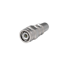 Connecteur coaxial RF TNC mâle droit - 50 Ω, 6 GHz : EZ-400-TM-X