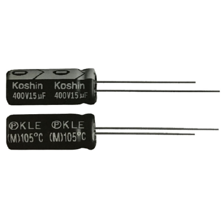 Condensateur électrolytiques aluminium miniature 105°C – Longue durée de vie 6000h : Série KLE