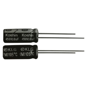 Condensateurs électrolytiques aluminium miniatures 105°C / 130°C – Haute fiabilité : Série KLG
