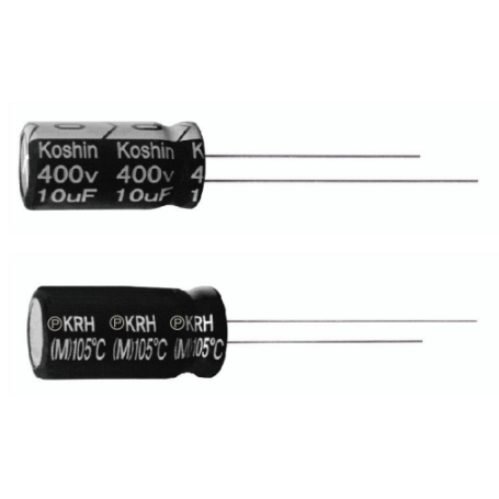 Condensateurs électrolytiques aluminium miniatures 105°C – Longue durée de vie 5000h : Série KRH