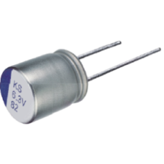 Condensateur aluminium polymère conducteur longue durée 105°C haut ripple : Série KL