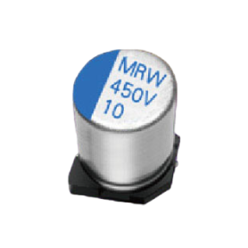 Condensateur électrolytique aluminium CMS haute température 105°C : MRW – 6,3 à 450V : Série MRW