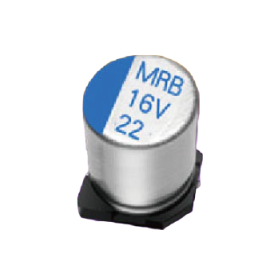 Condensateur électrolytique aluminium CMS bipolaire – 6,3 à 50V : Série MRB