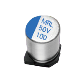 Condensateur électrolytique aluminium CMS longue durée de vie 105°C – 6,3 à 50V : Série MRL