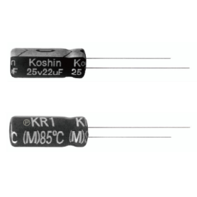 Condensateur aluminium électrolytique radial : Série Standard 85°C