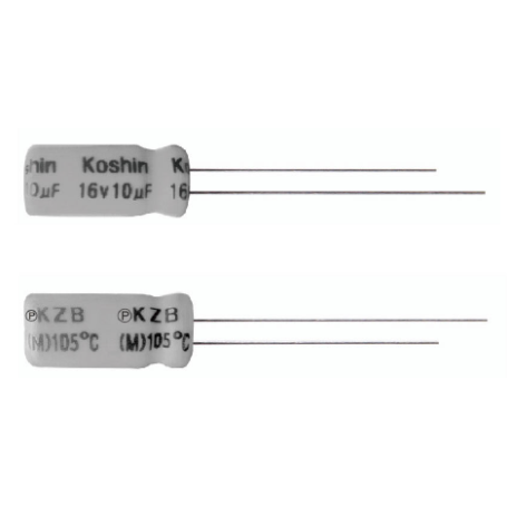 Condensateur aluminium électrolytique : Série non polarisé miniature