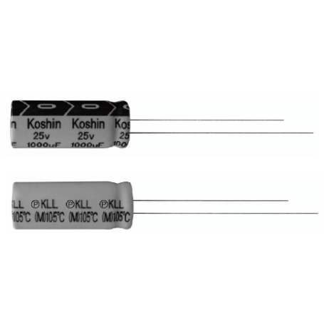 Condensateur aluminium électrolytiques miniatures : Série faible courant de fuite