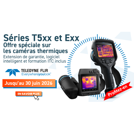 Offre groupée sur les caméras Série Exx et Txxx