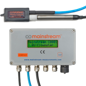 Débitmètre canal ouvert compact et fixe