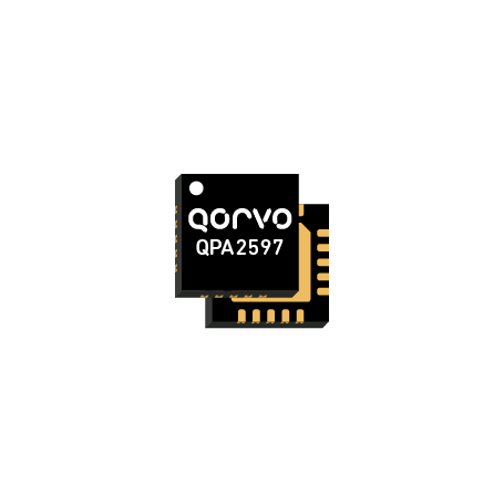 Amplificateur RF driver GaN large bande – 2 à 6 GHz : QPA2597