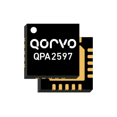 Amplificateur RF driver GaN large bande – 2 à 6 GHz : QPA2597