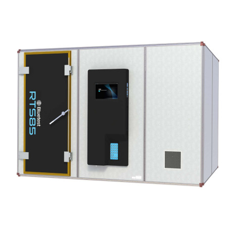 Chambre réverbérante OTA grand volume pour dispositifs sans fil et 5G : RTS85