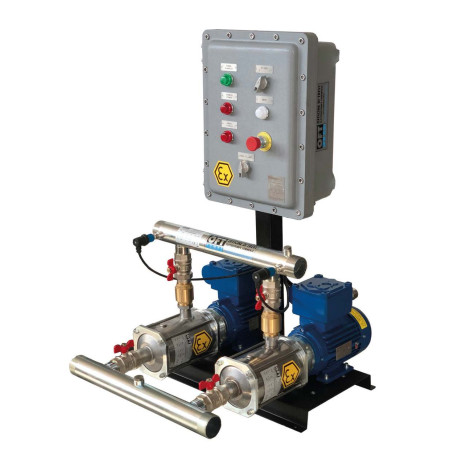 Système de pressurisation ATEX - 1 à 4 électropompes centrifuges